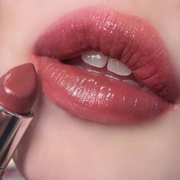 BNIB MAC Cosmetics Limited Edition Lustreglass Lipstick - Rosy Thoughts - Picture 4 of 5